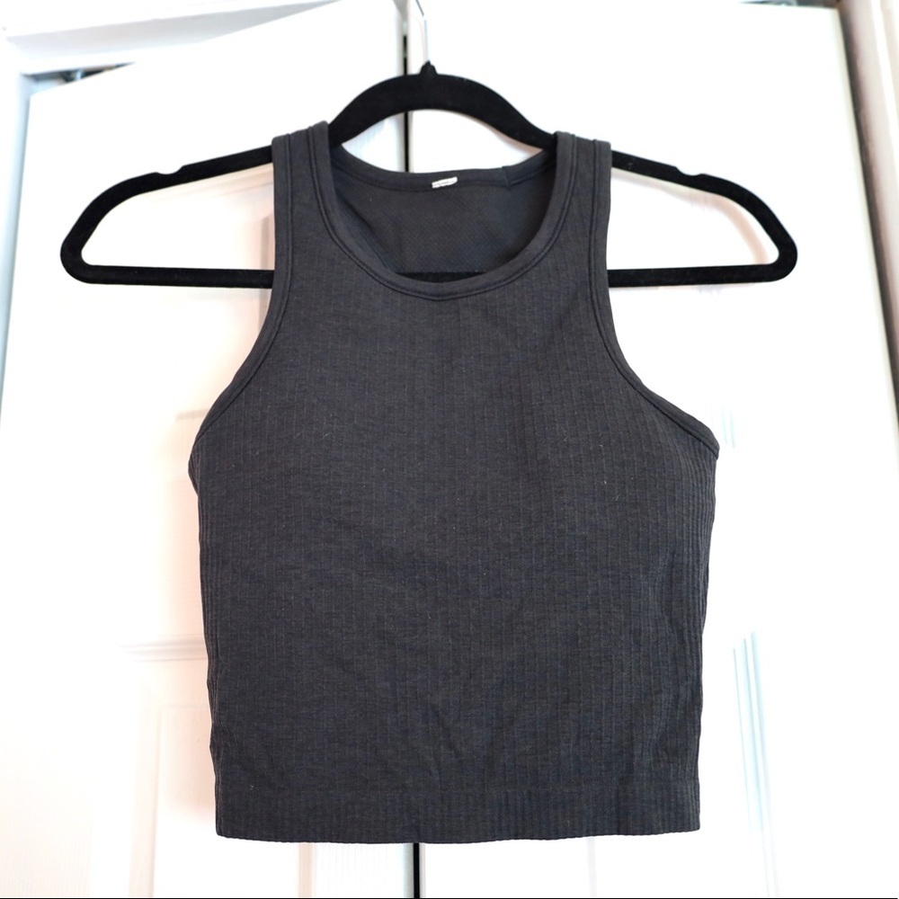 lululemon athletica Black Tank Top